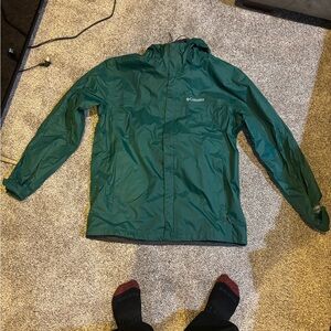 Columbia Emerald Green Hooded Jacket